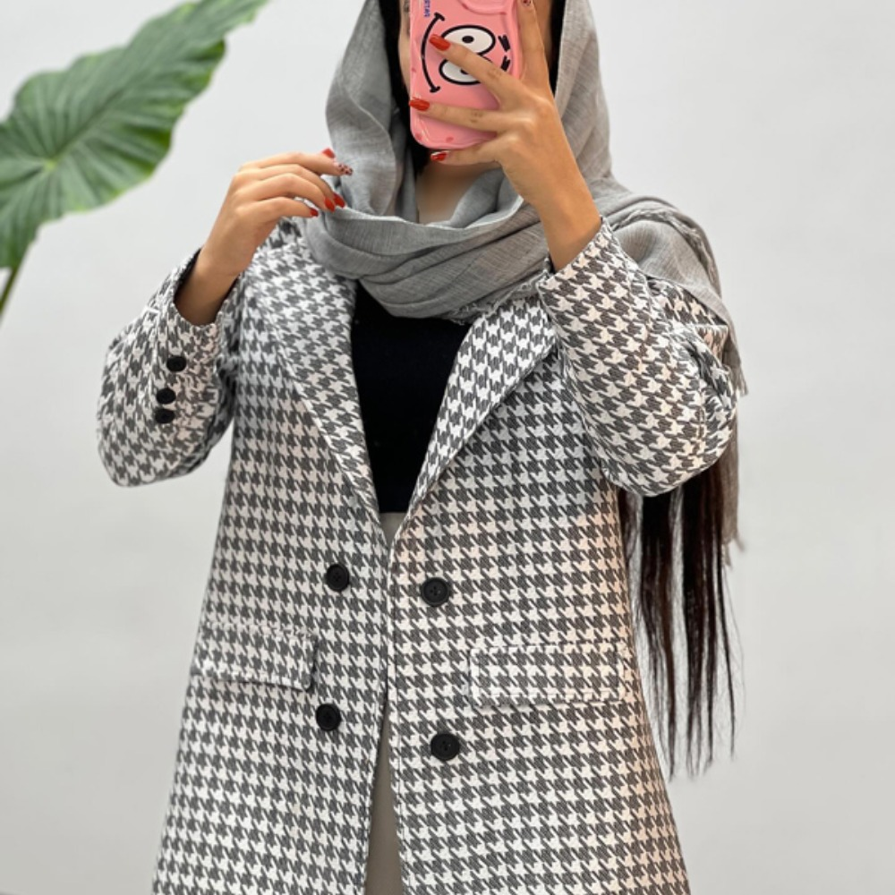 مانتو طرح دار